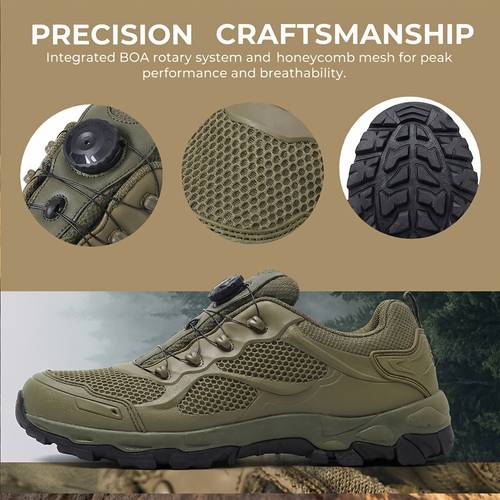 mens footwear for outdoor activities mechanism mesh design slip resistant shoes for climbing and hunting low cut training boots