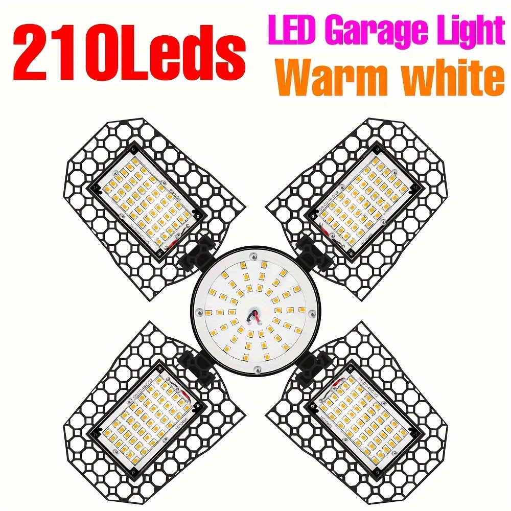 LED 200W 300W 400W Bombillas E27 Garage luci E26 lampada 85-265V LED UFO  lampadina deformabile ad alta potenza fabbrica di Garage ad alta luce della  baia