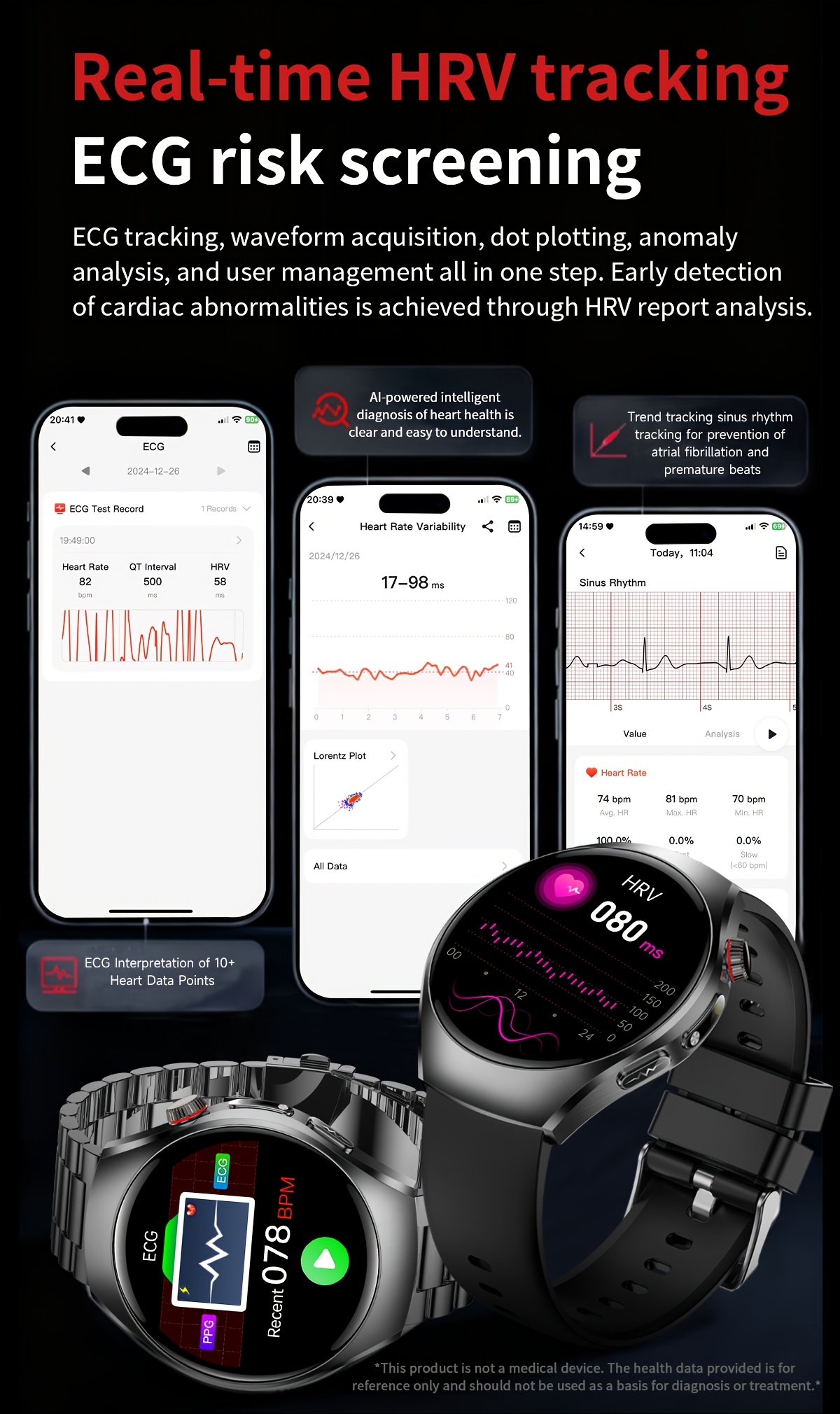 2026     watch 1 43 inch high definition full   supports wireless calls voice   one click sos for help 100 sports   remote monitoring fitness tracking suitable for   phones and for iphone Product details 7