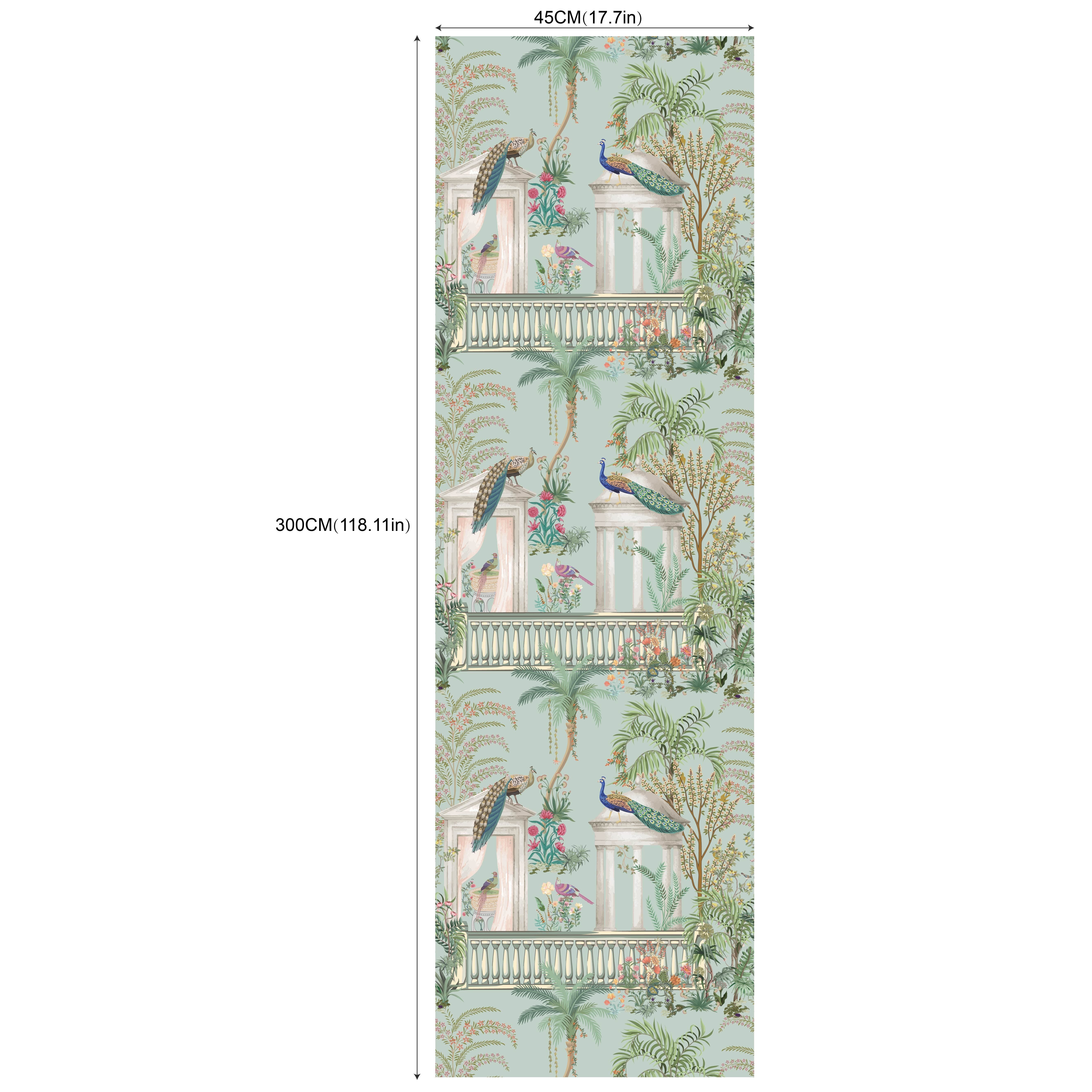 Image of Wallpaper - Waterproof, Removable Mural For Home Decor, 17.7" X 6.5/9.8ft, For Spring