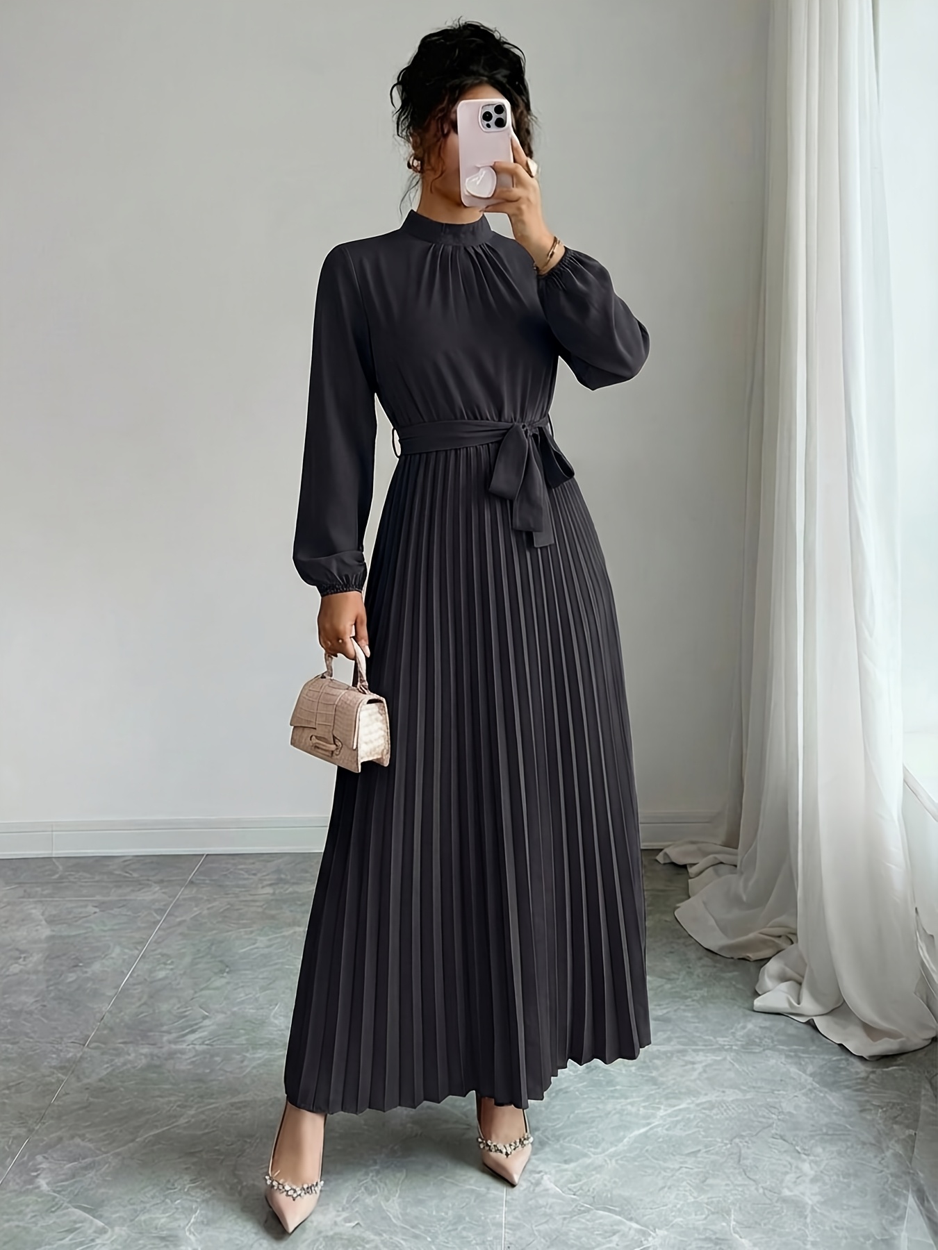 modest dresses sold on Temu United States
