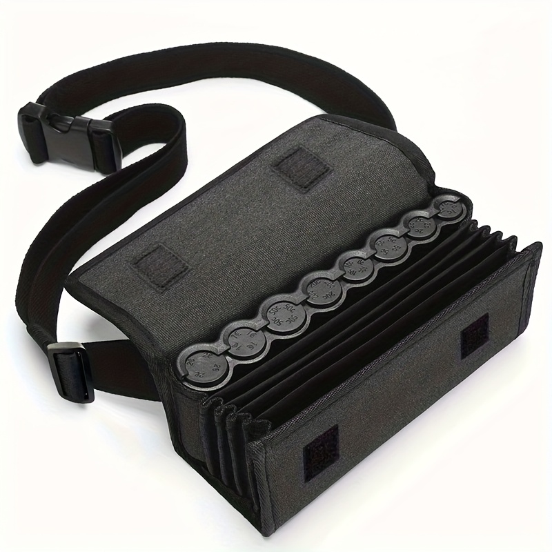 Wallet With Coin Compartments, Pocket For And , Suitable For , Cashiers, And Coin Collectors