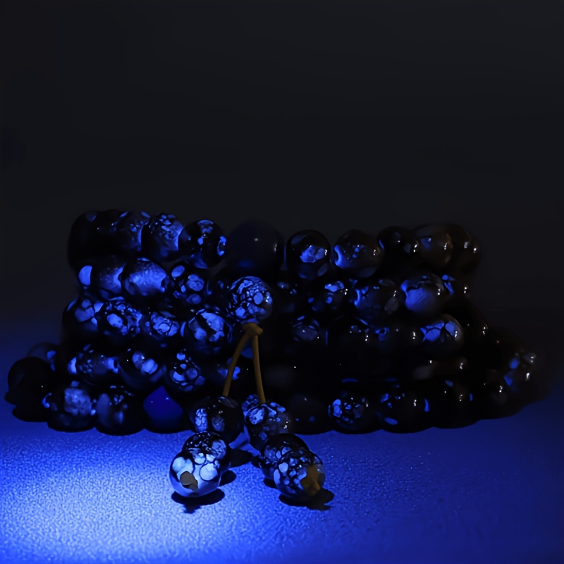 108 Bead Large Buddhist Prayer Mala Bracelet & Necklace Set