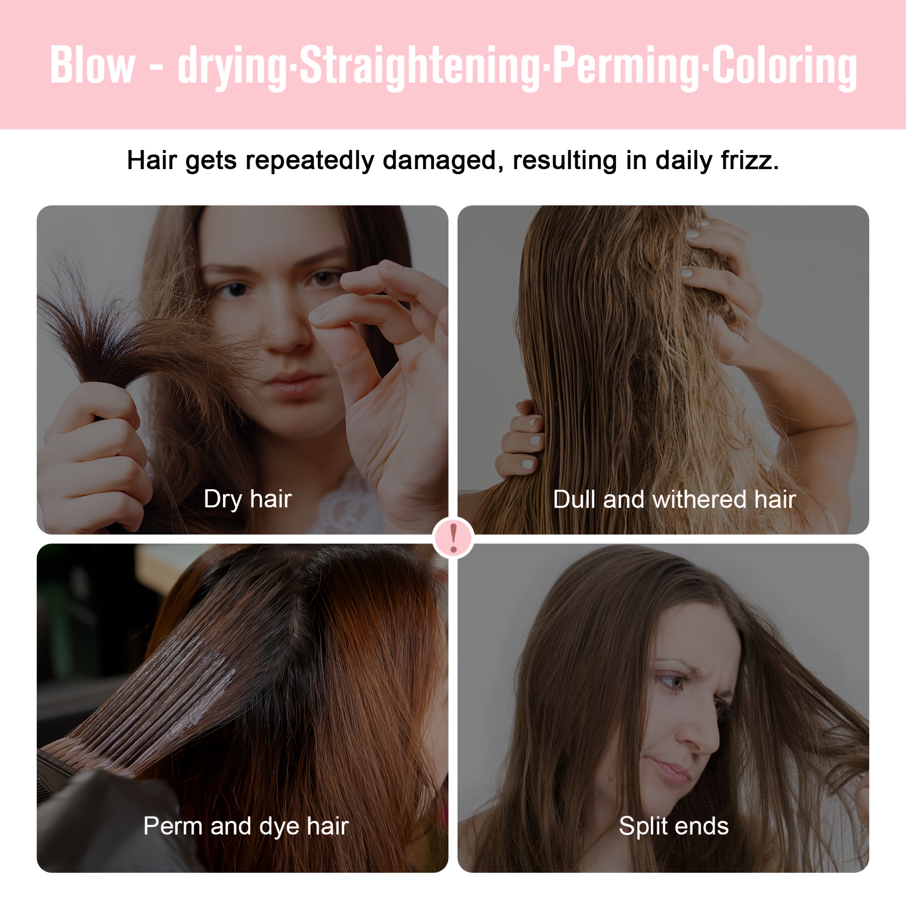 SILLKVA Biotin Keratin Spray For Dry/Damaged/Curly Hair,  Strengthens Protects Against Breakage/Split Ends, Heat Pr