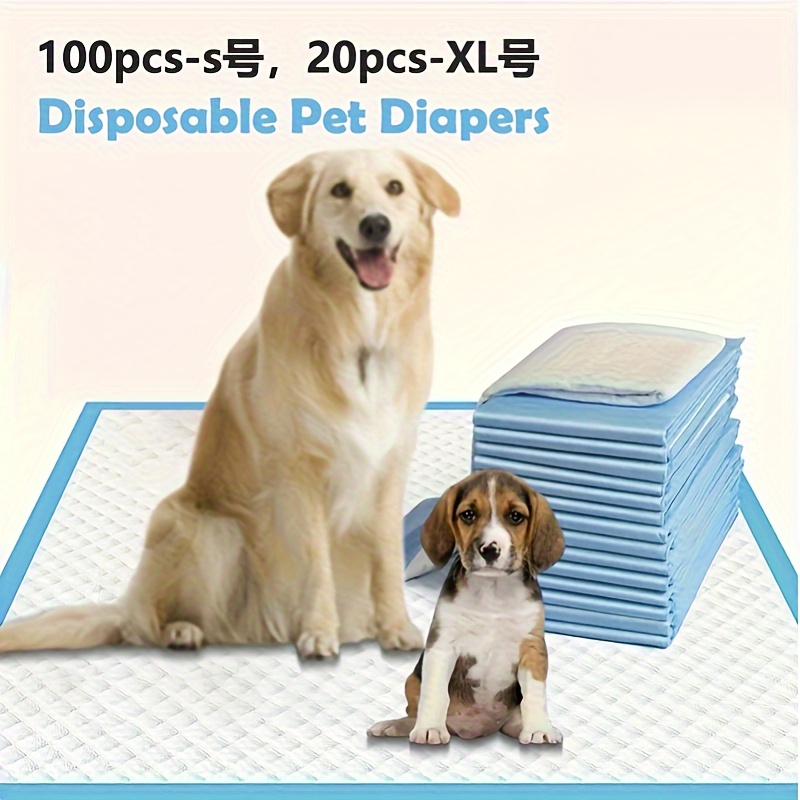 [100pcs 33*45 Extra Large Super Absorbent Urine Pad] 100pcs Super Absorbent 6-Layer Thickened Urine Pad | 33*45