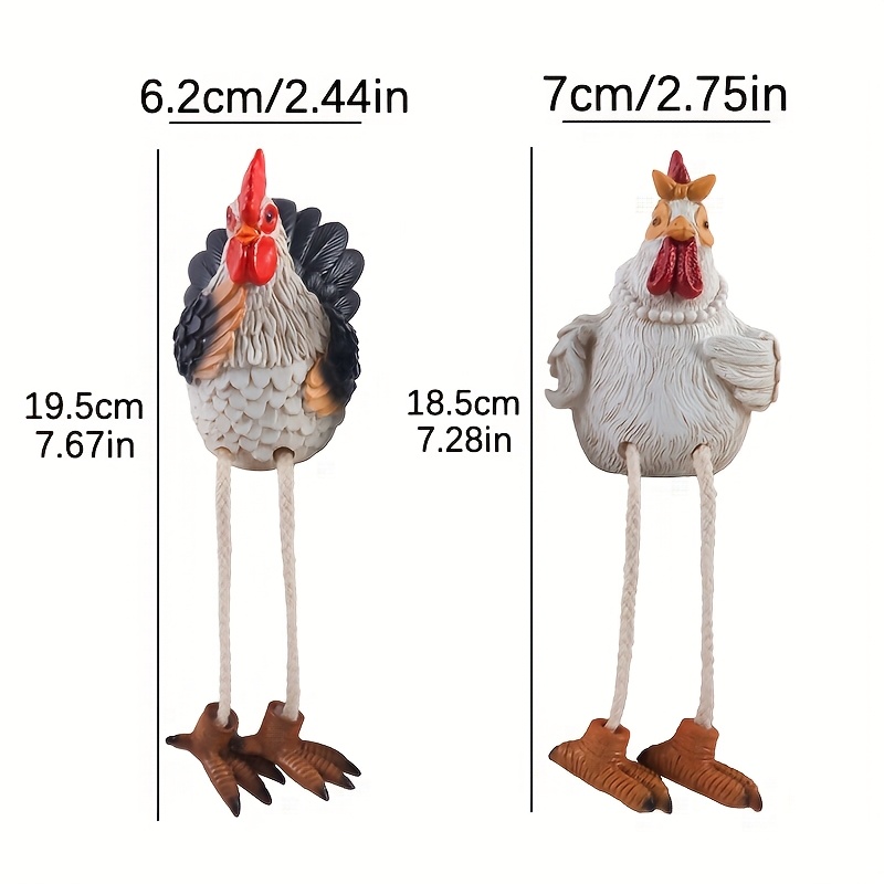 TEMU 2 pz/1 set Statue moderne astratte e - di animali astratte, Decorazione da tavolo in resina adatta per soggiorno, ufficio, del bar, decorazioni