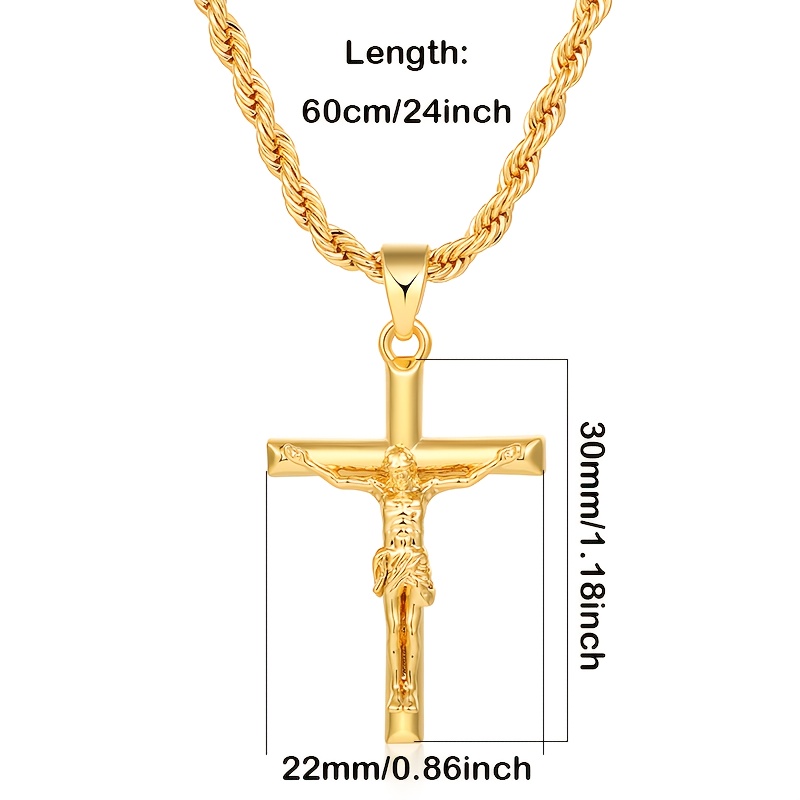 Image of 925 Silver Women's Cross, Simple And Stylish, Jesus Cross, Cross Necklace, Elegant And , Hypoallergenic, Best Gift For , Christmas, Valentine's Day, Exquisite Gift Box Packaging