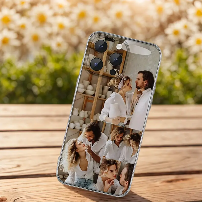 1pc customized mobile phone case personalized photo frame Temu