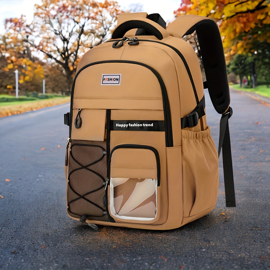 2025 Latest Unisex Backpack For Men And Women, Lightweight Bookbag, Stylish Commuter Backpack, Back-to-school Gift, Ideal For School, Travel, And