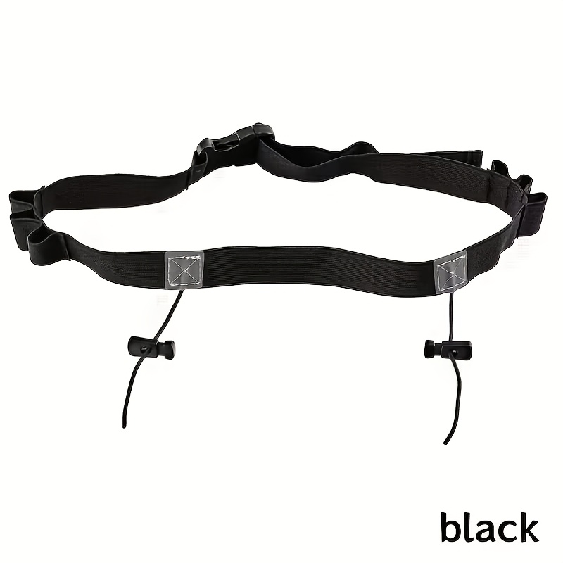 TEMU Adjustable Marathon Running Belt, Made Of Durable Polyester Fiber. Suitable For Running, Marathon, Hiking And Fitness Training. Unisex Design