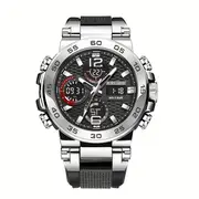 sapphire glossy multi function watch details 4