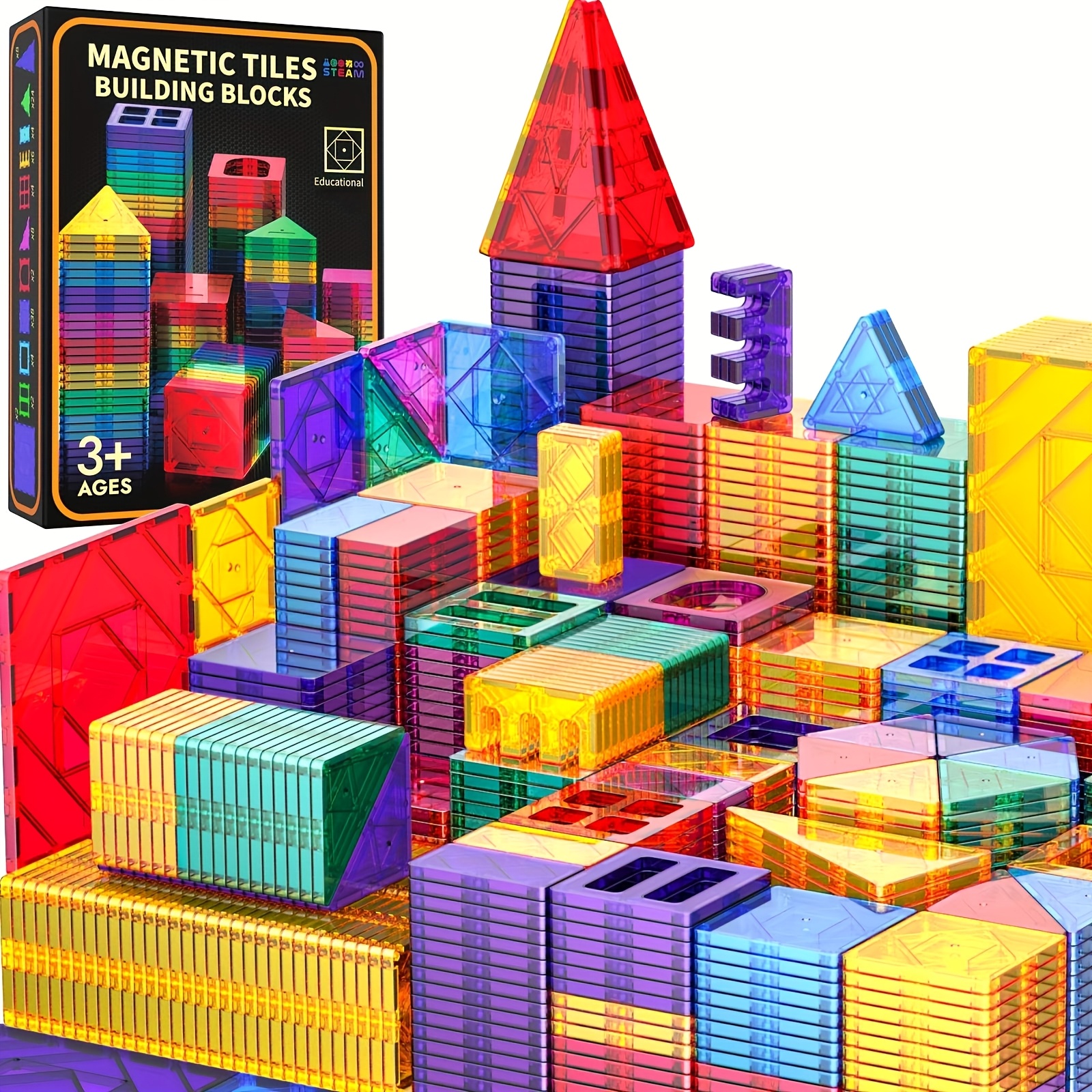 86pcs 3D Shape & Block Building Set Children's Gift