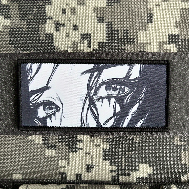 Morale Badge Patch Hook And Loop Cartoon Printed Tactical Backpack Sticker