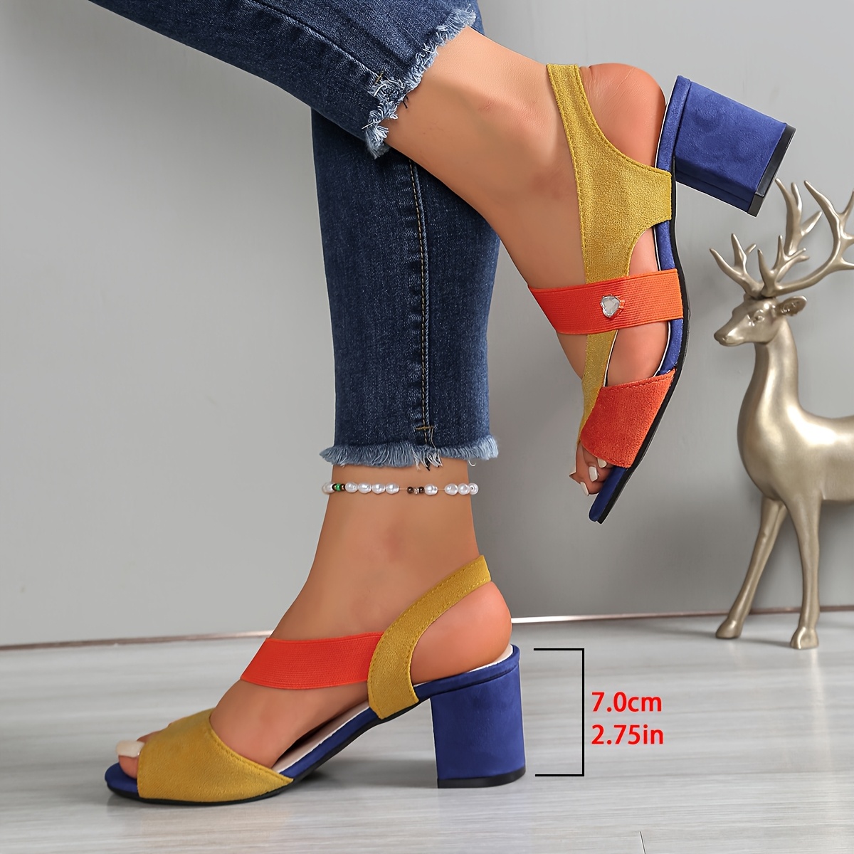 womens casual fashion high heels women shoes details 9