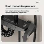 a set blackthermostatic shower set with 4 function piano keys shower faucet set bathroom shower head handheld mounted square shower head with airbrush temperature durable bath accessories enjoy a luxurious bathing experience