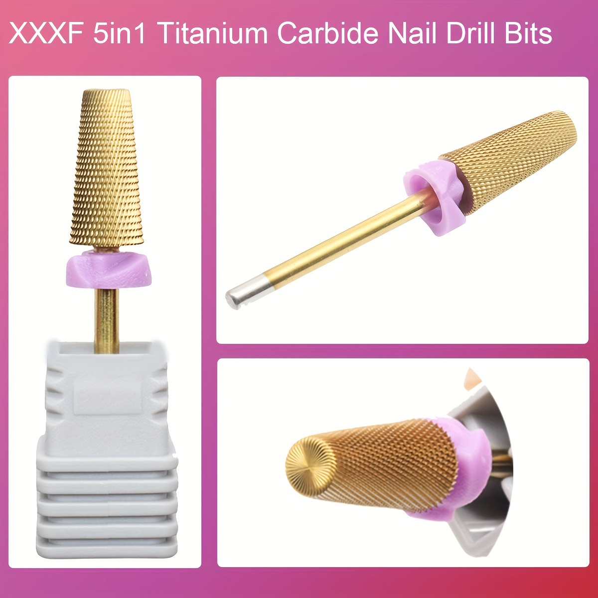 

Nail Polishing Bit, Nail Drill Bit, Pedicure Remover For Acrylic Gel, Nails Polishing Tools, Nail Art Pedicure Manicure Tools