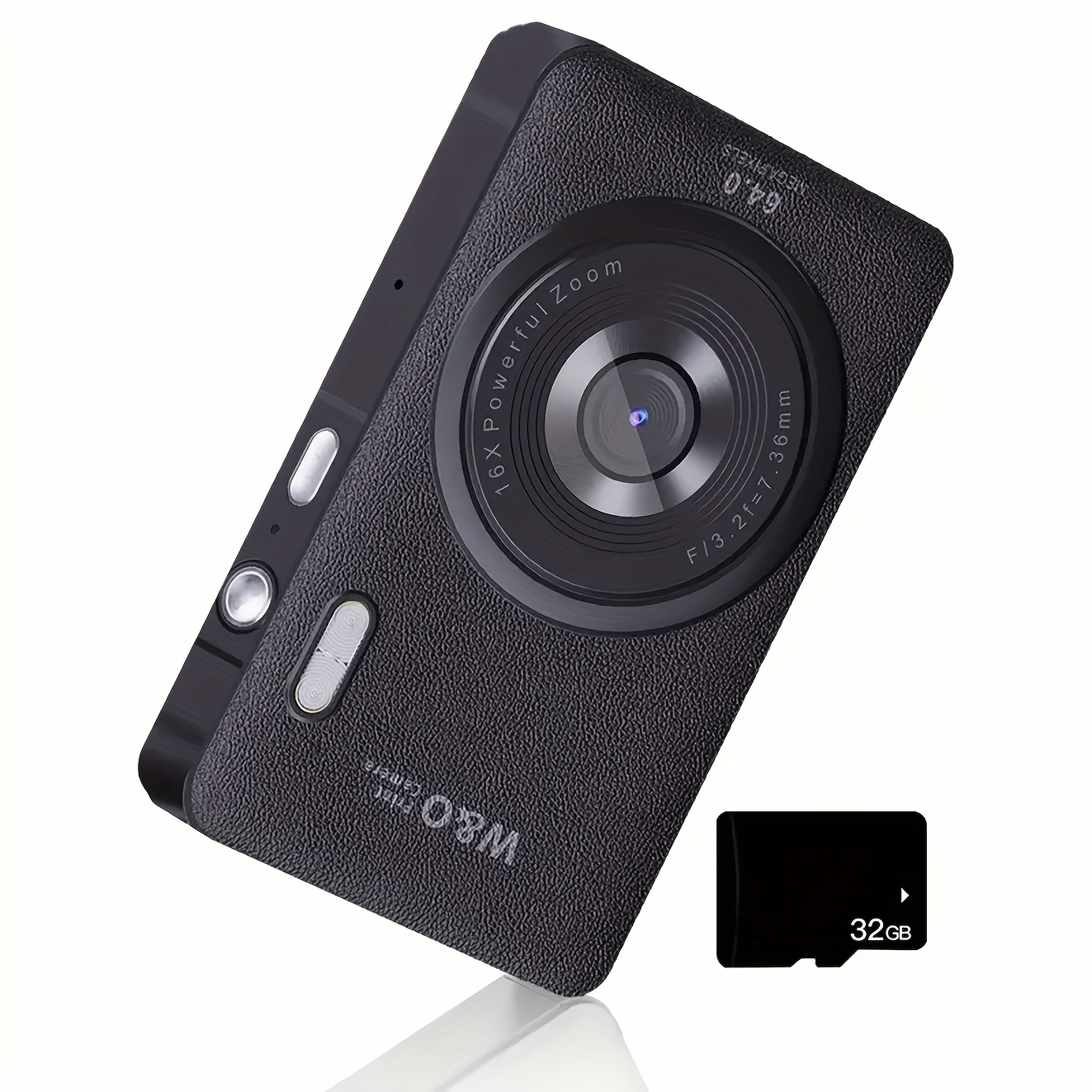 TEMU 44mp 1080p Hd Digital Camera 16x Digital Zoom Cameras For Vlogging 2.4 '' Lcd Rechargeable Camera Photography Professional Camera For Teenagers,