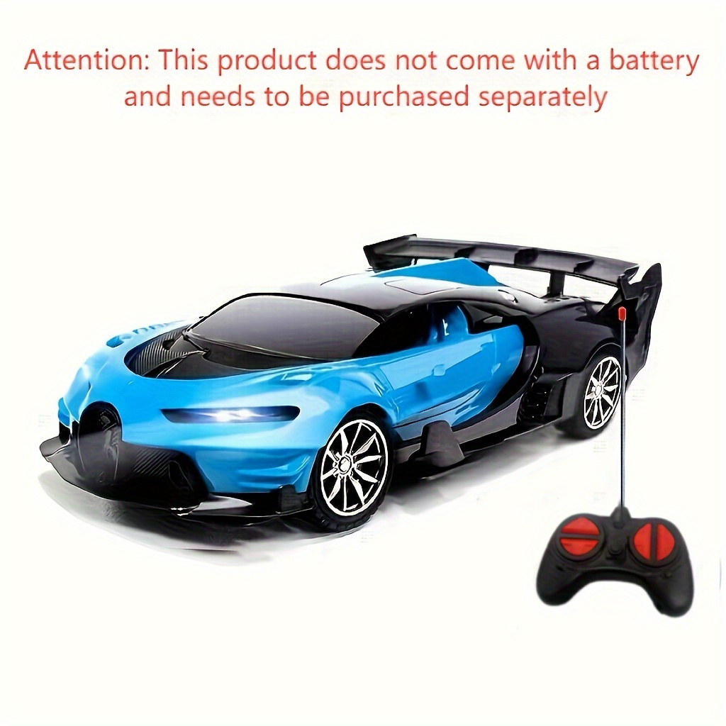 TEMU 1:24 Four-channel Remote Control Car Toy Simulation Model With Led Lights, Drift Remote Control Cars, Birthday Gifts Christmas, Halloween Gifts