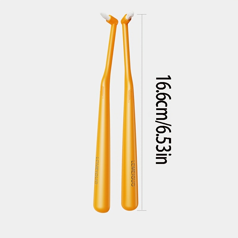 Orthodontic Toothbrush with Small Brush Head, 2pcs