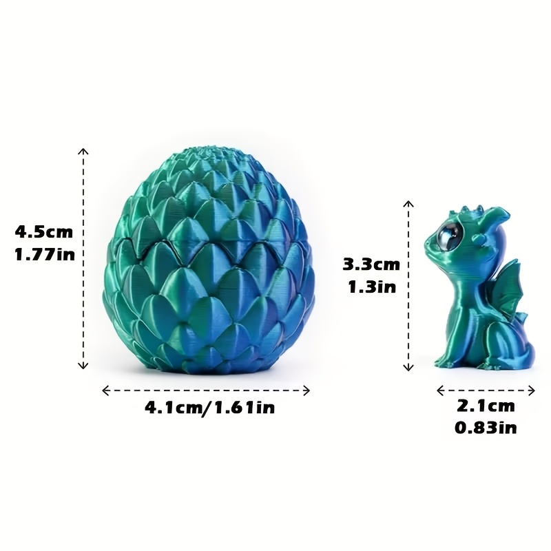 12pcs Little Dragon and Egg Poseable Action Figure Set