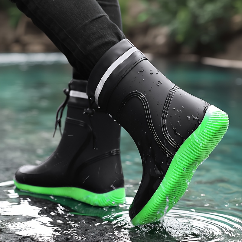 Boots Waterproof Best Rain Boots Mens Boots Men's Fancy Rain