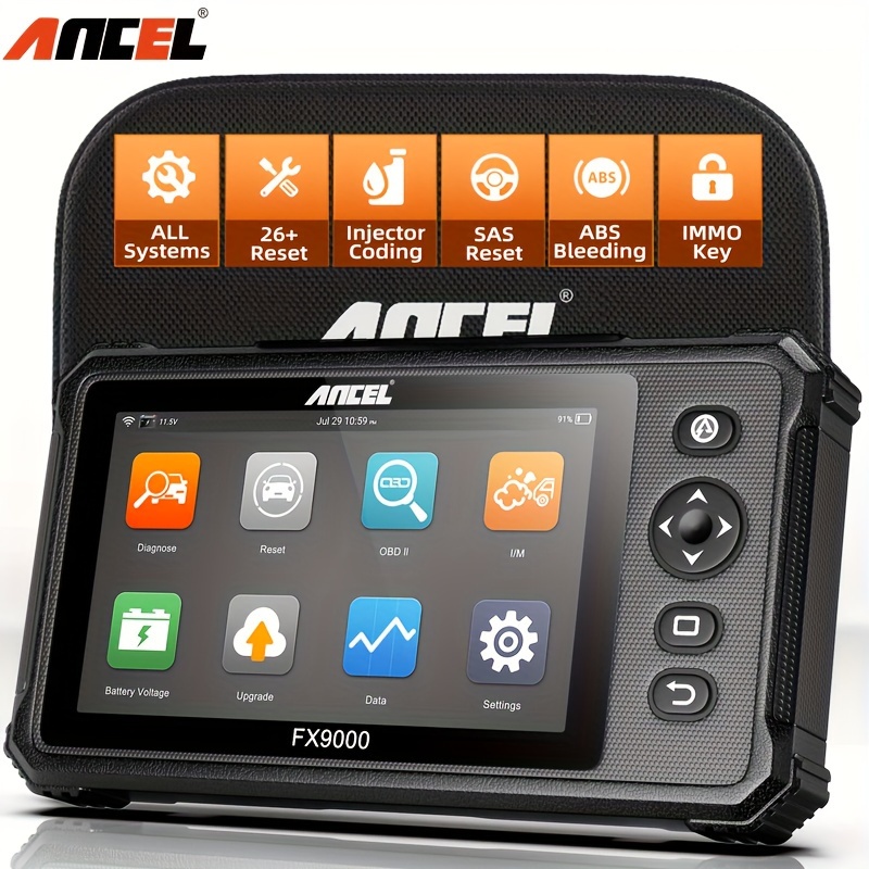 

Ancel Fx9000 Automotive Full System Obd2 Scanner Car Diagnostic Tool Tpms Dpf Afs Bms Immo