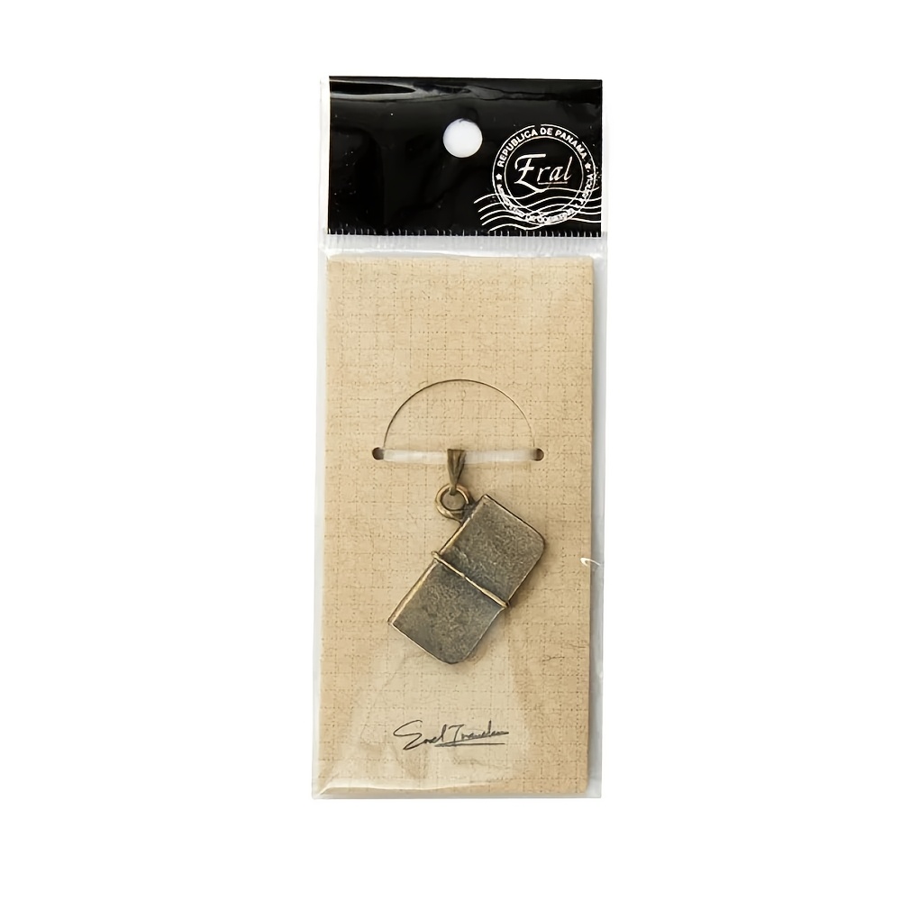 Image of 1pc Of Vintage Traveler's Notebook Charm Metal Bookmarks, Decorative Items For Midori Journals And Office Stationery
