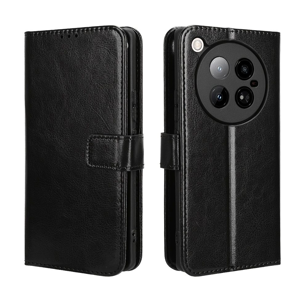 TEMU Phone Case - Suitable For Infinix 4g/compatible X6860 Wallet Protective Case, Faux Leather Flip Card Holder