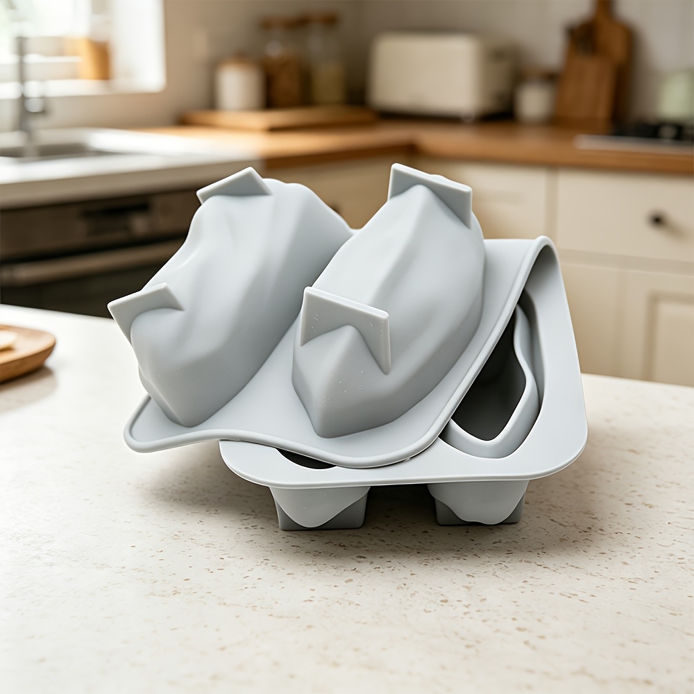 TEMU 1 moule en silicone de pour mousse au chocolat, créatif, pour différents types de noix, gâteaux, desserts, pain, outil de cuisson, savon ,