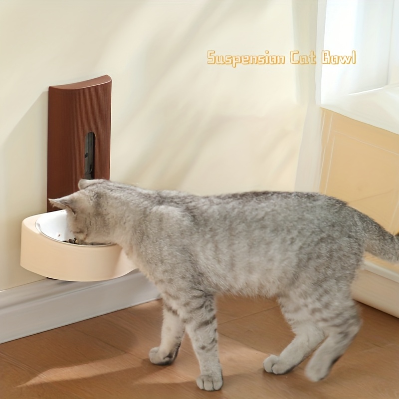 Personalized Stainless Steel Hanging Cat Food Basin