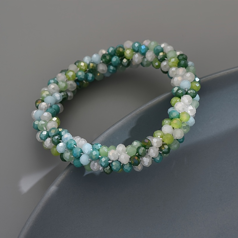 Bohemian Crystal Bracelet Colorful Beaded Style