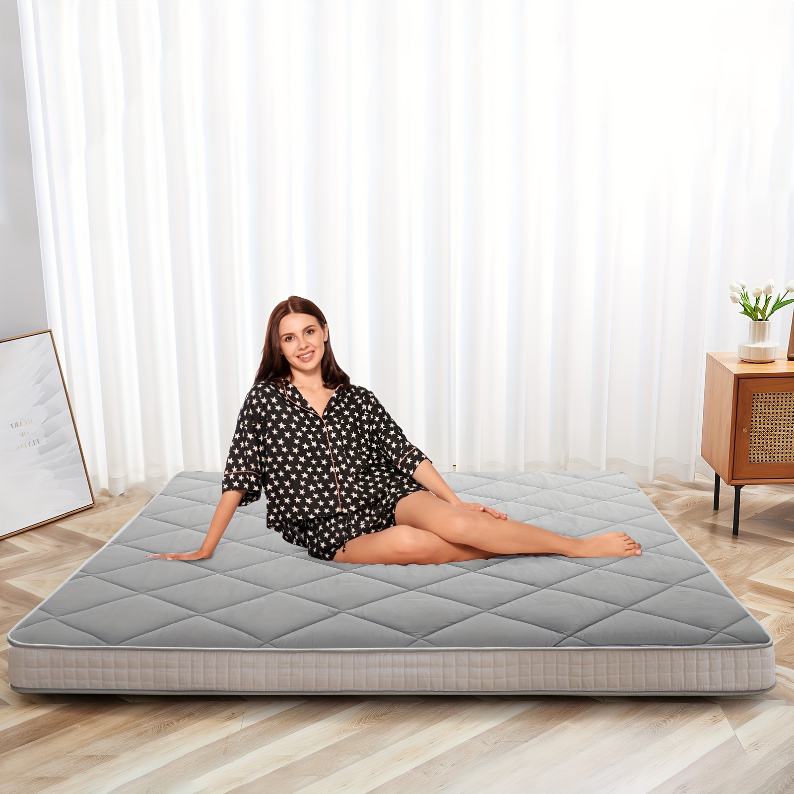 Japanese Floor Mattress Futon Mattress, cheapest Thicken Tatami Mat Sleeping Pad Foldable