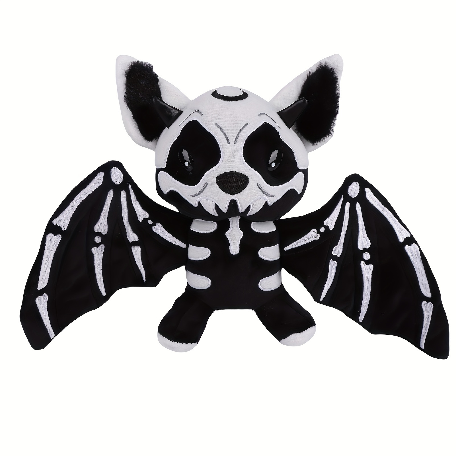 Image of Skeleton Bat For Plush Toy Halloween Bat For Plush Toy Creative Gifts Halloween For Plush Toy Halloween Decorate Gift