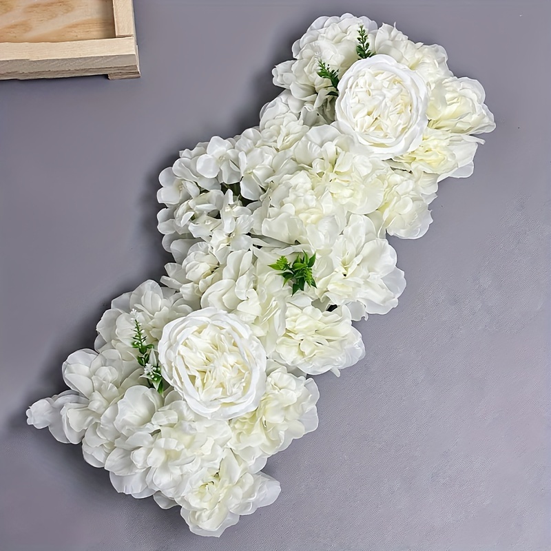 Image of Style Wedding Simulated Ground Arrangement Flowers Decorative Fake Flowers Flower Arrangement Hotel Flower Wall Road Lead Wedding Arch
