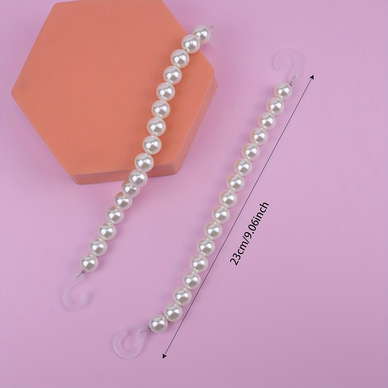Image of 2pcs Chain Straps Decorative Chains Decorative Buckles Individual Shoe Chains Removable Jewelry Men Women New Shoe Additions