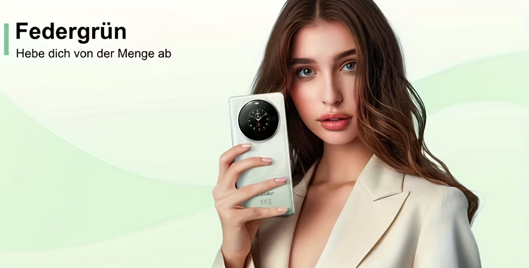 FOSSiBOT S3 Pro Mobile 2025 Android 14 Смартфон, 6.67-инчов AMOLED дисплей + 1.09-инчов допълнителен дисплей, 20GB RAM (6+14), 128GB/1TB памет, 64MP AI камера, 5000mAh батерия, NFC, Face ID, Dual SIM, Dual Standby, Без зарядно устройство