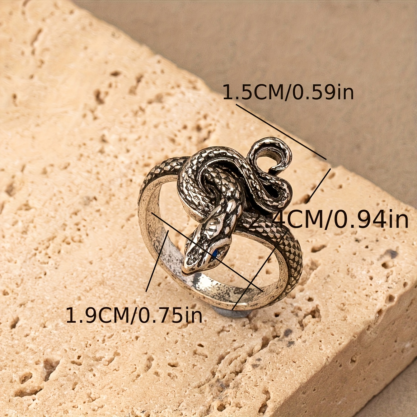 Dark Gothic Snake Classical Gothic Accessory