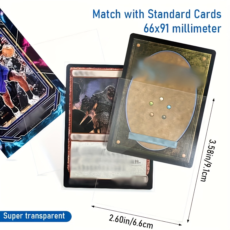 mtg baseball cards Amazon.com: Black Card Sleeves Fit for MTG, 300 Pack Perfect Fit Standard  Card Sleeves for Trading Cards Sports Cards Baseball Cards TCG, Sturdy and  Nice Shuffling : Toys & Games main image 1
