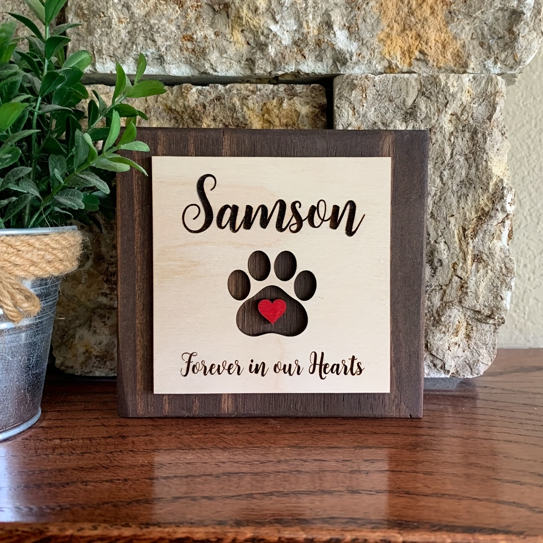 Custom Engraved Memorial Markers for Pets