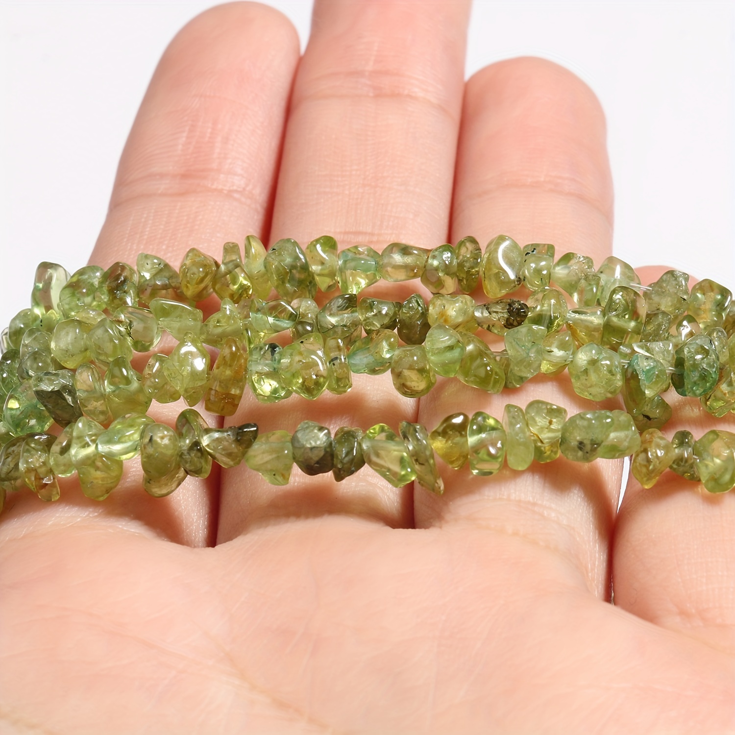 Natural Stone Irregular Gravel Chips Beads ite Garnet - Temu