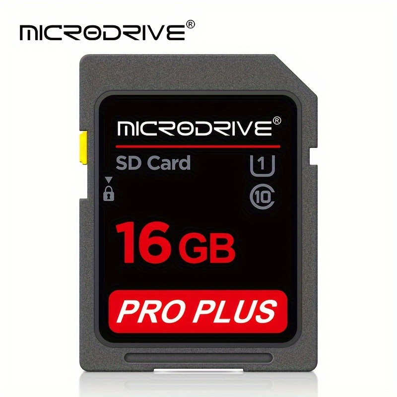TEMU Microdrive Larger Black Sd Memory Card Class10 U3 Uhs-i 16g 32gb 64gb 128gb 256gb Tf Card 4k Hd For Camera