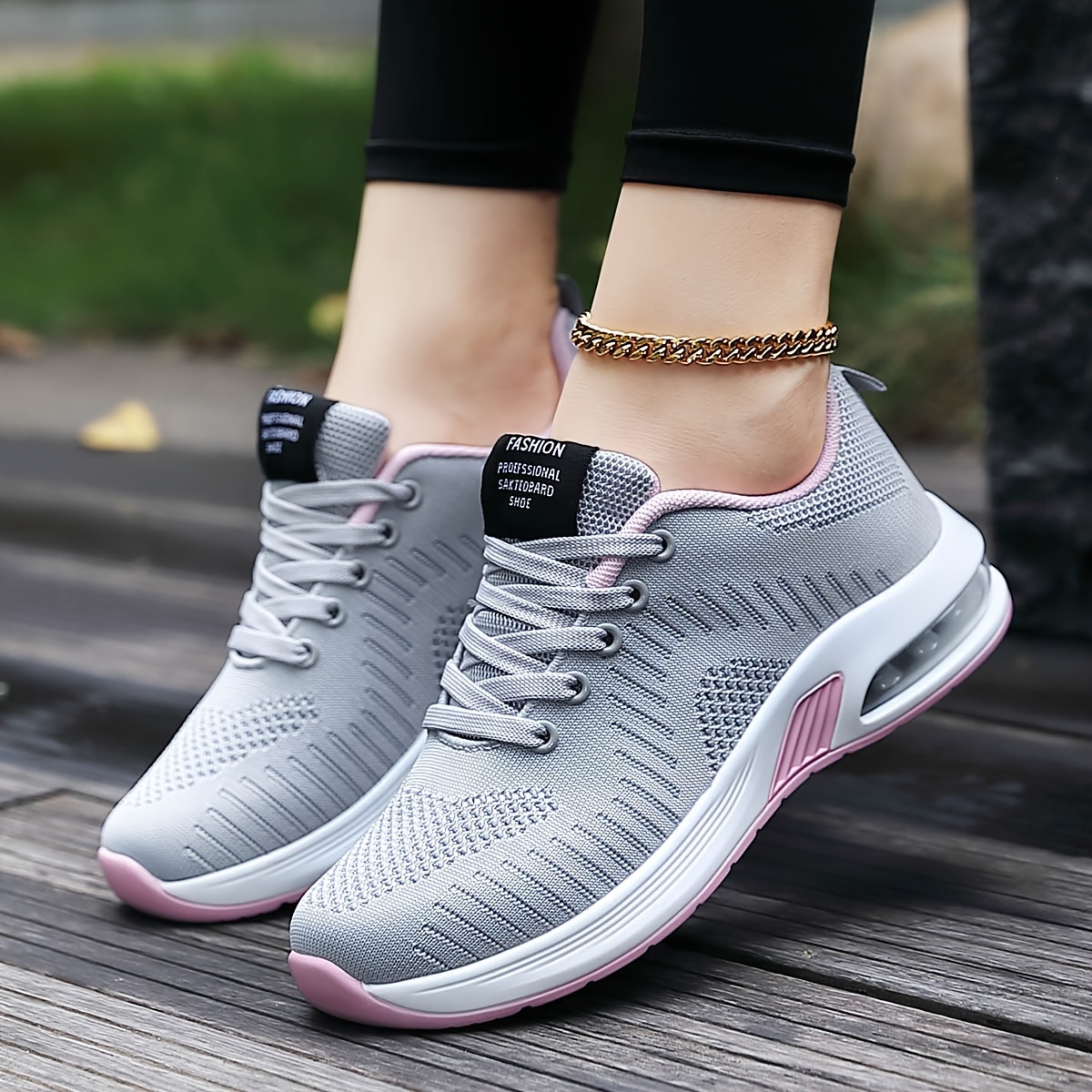 Zapatos Casuales Amazon Tenis Para Caminar Zapatillas Transpirables Malla  Mujer Zapatos Running Temu El