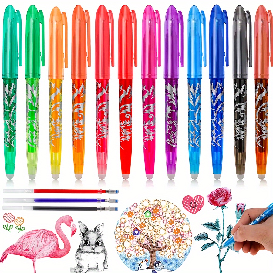 

12pcs Erasable -in For And