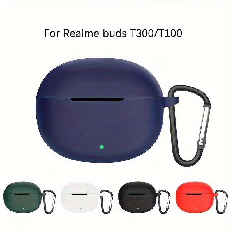 compatible protective case realme buds headphones solid Temu Kuwait