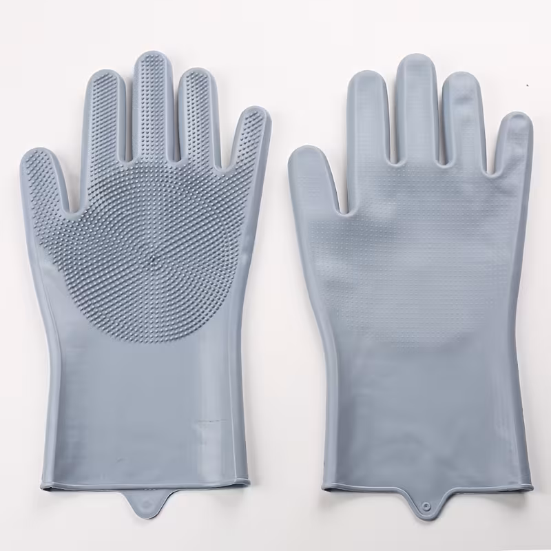 silicone dishwashing gloves durable kitchen gloves for women suitable for bedroom and kitchen use Product details 4