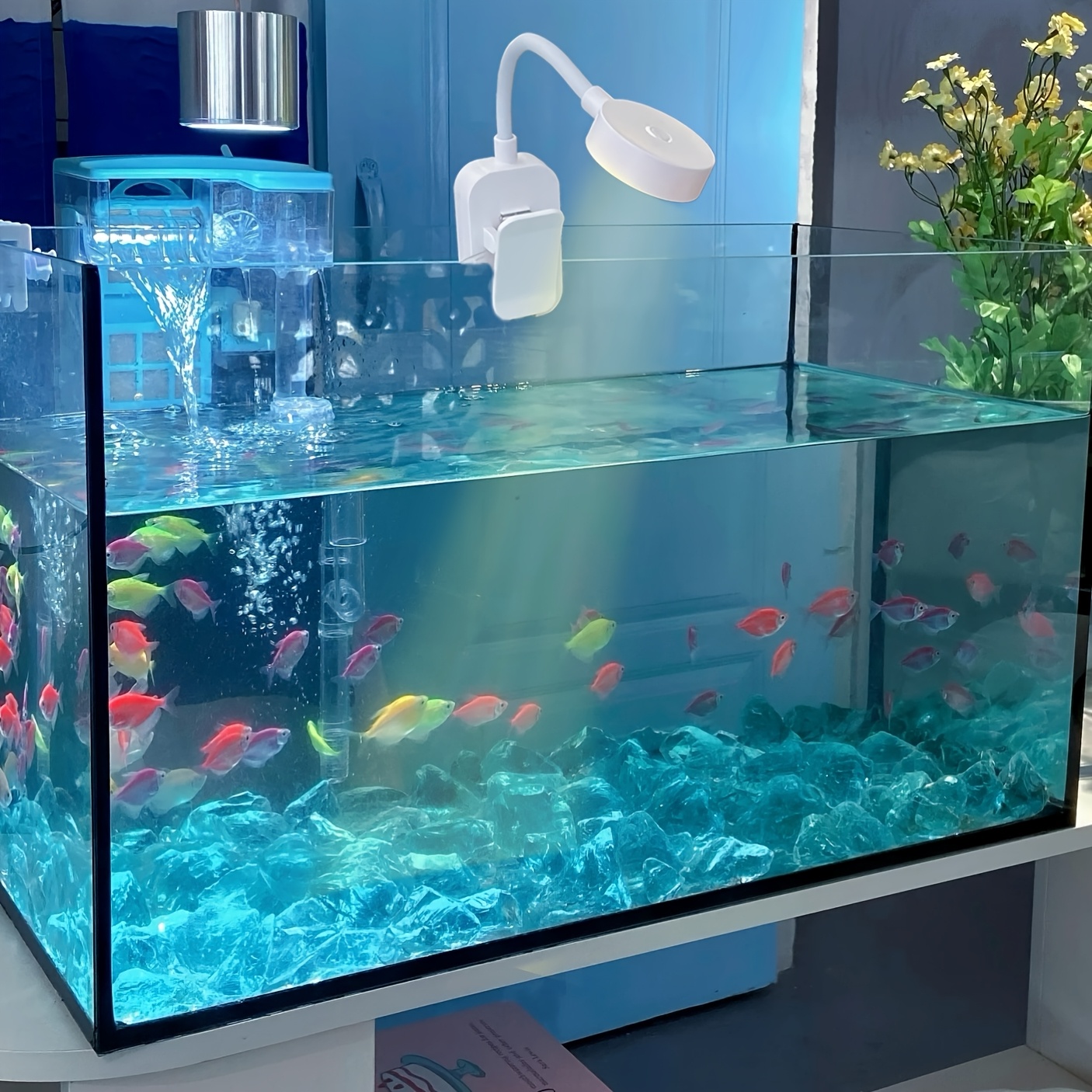 海水用 水槽LEDライト アクアリウム クリップ式 照明 調光可能