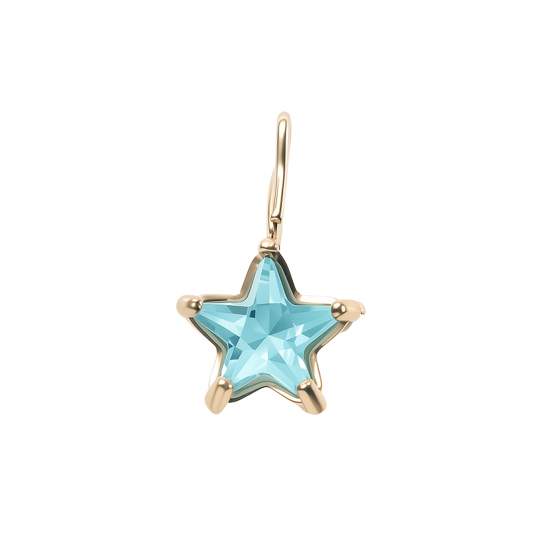Star-Shaped Zirconia Pendant for Back-To-School Season