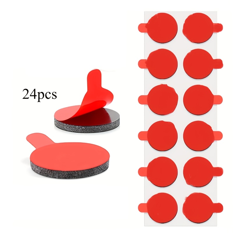 E-shop 24 Stück Needit Ersatzmatten-Set | Doppelseitig rutschfest, leicht langlebig, kompatibel mit den meisten Fahrzeugen, einfache Installation, kein