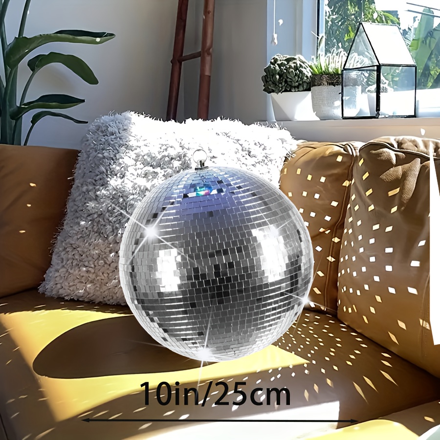 15/20/25/30/50Cm (6/8/10/12/20In) Disco Ball, Glass Mirror Reflective Ball, Home Decoration Ball, Ball Ornaments, Home Decor Ball