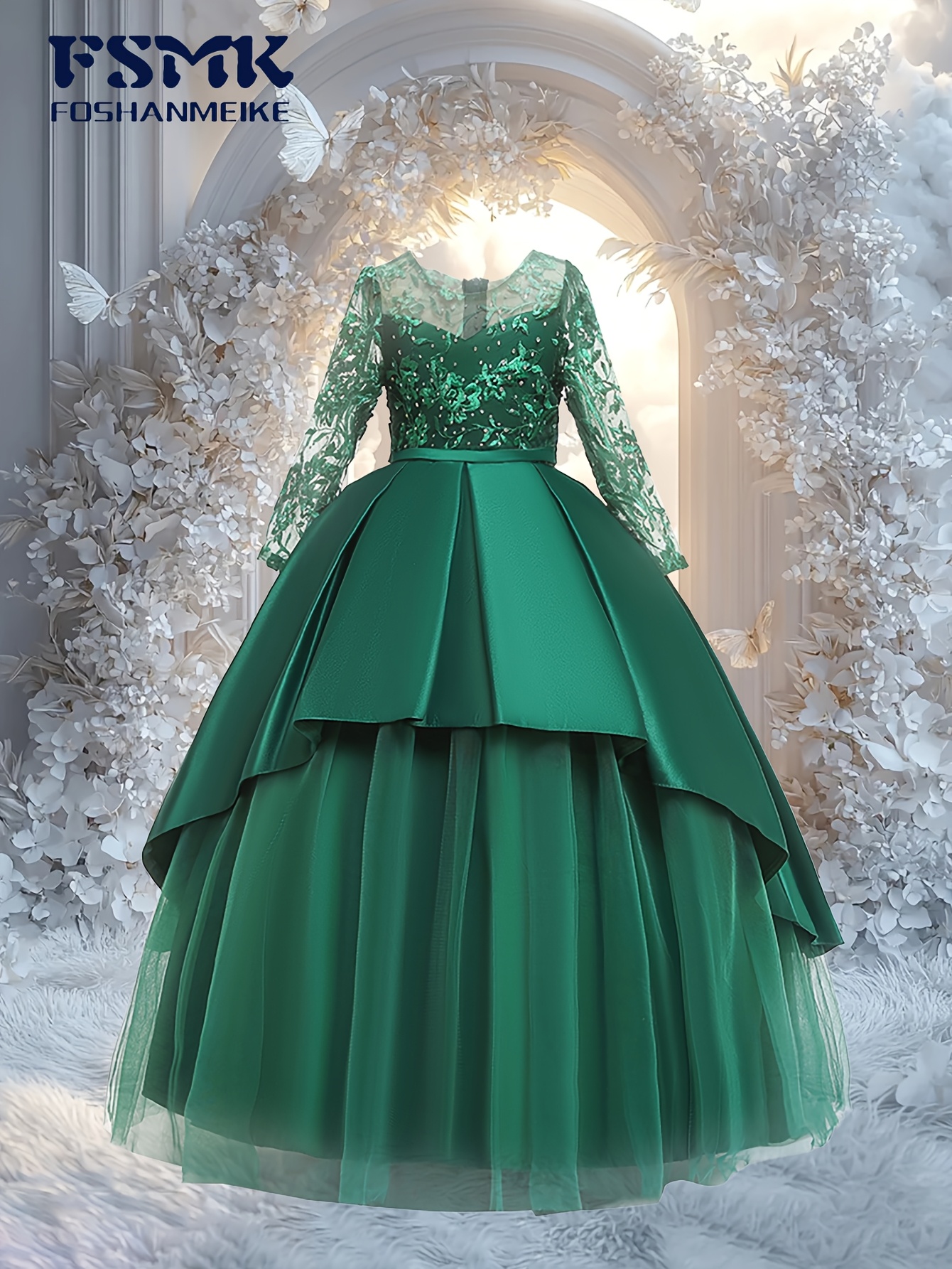 chinese dress ladies Faviana Lace-up Back Beaded Prom Dress 11031 main image 0